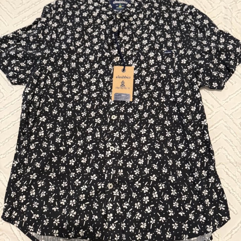 Men’s Chubbies The Bloom Boom (Slub Poplin Friday Shirt)